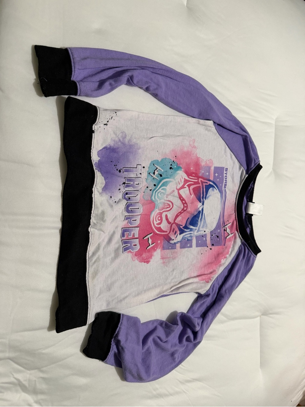 Star Wars Pink & Purple Trooper Graphic Tee